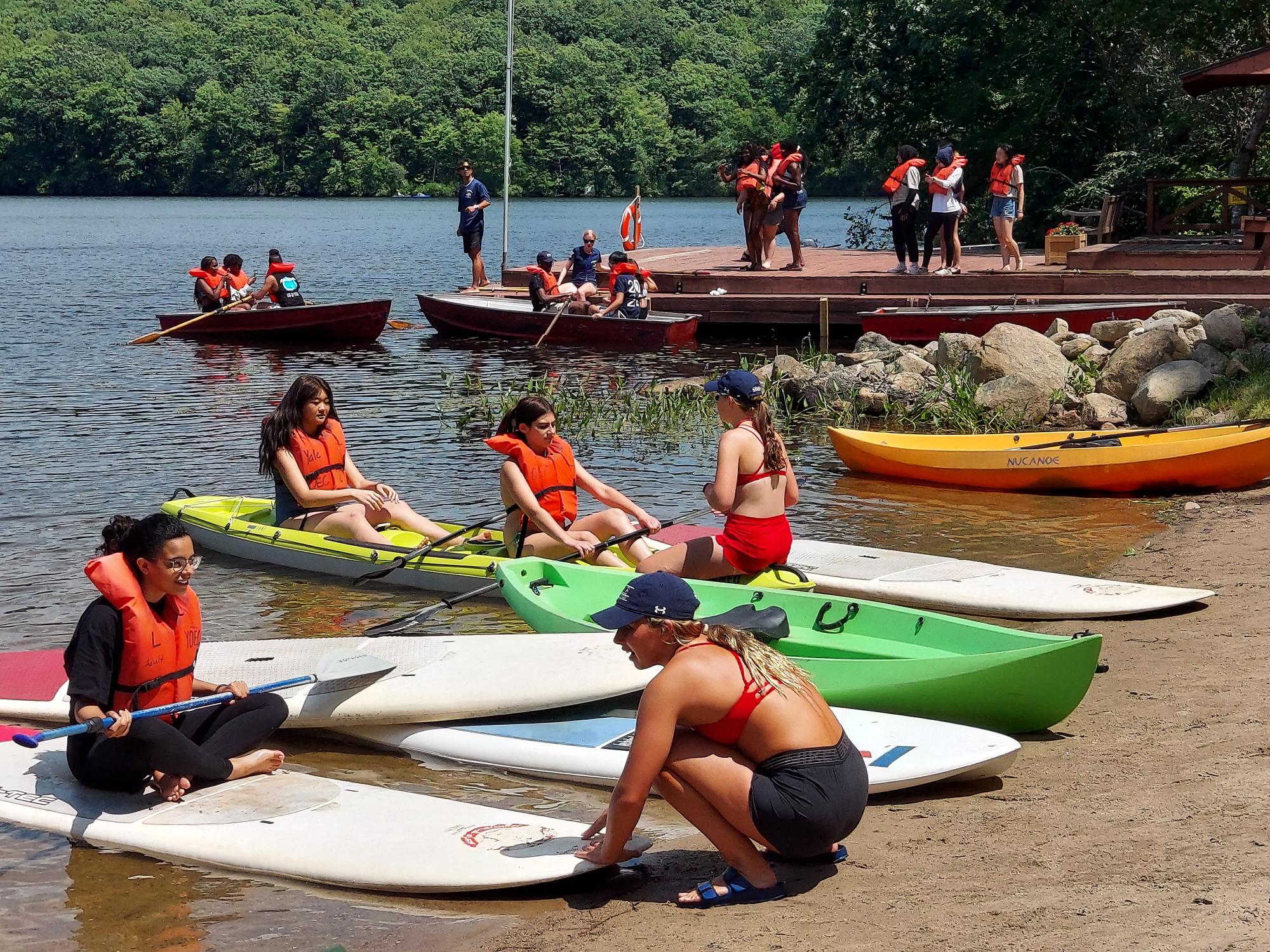 OEC Paddleboard Send-Off